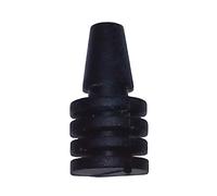 Easyricambi Gommino in Silicone antivibrazioni ad Quattro Alette per stufe a Pellet Alto 23mm Diametro Incasso 6 mm