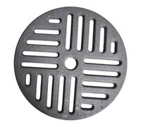 Easyricambi - Griglia in Ghisa per Stufa a Legna e Camino, Griglia Circolare Diametro 210 mm, Ricambio per Griglie di Uguali Dimensioni Universale, Spessore 10 mm, Ricambi per Stufe Caminetto Focolari