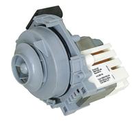 Easyricambi Motore Pompa CODICE 256523 - C00256523 - C00302800 - MOTOPOMPA Lavaggio per LAVASTOVIGLIE INDESIT ARISTON - Pompa SINCRONA + Guarnizione - (Senza CHIOCCIOLA)