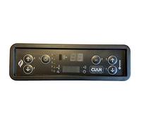 Easyricambi Scheda Display LED Tastiera PD047_B01 MICRONOVA D047 per Stufa a Pellet (per Clam Vedere i Modelli in Descrizione).