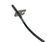 Easyricambi Sonda Ambiente NTC 1K Cavo 15cm con Flangia - Capsula 4x40mm per stufe a Pellet