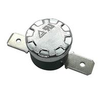 Easyricambi Termostato bimetallico 140°C normalmente Chiuso NC Connessione con faston 10A 230V AC