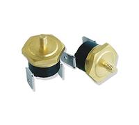 Easyricambi TERMOSTATO BIMETALLICO 98°C NC (NORMALMENTE Chiuso); 10A 230V Testa A Vite con FASTON