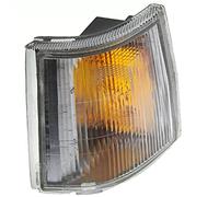 EASYSHOP24H Fanale Fanalino Freccia Anteriore Sinistro Per Fiorino e Elba dal 1991 Luce Indicatore Di Direzione Lampeggiatore Lato Guidatore Con Portalampada