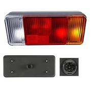 EASYSHOP24H Faro Fanale Fanalino Posteriore DX Per Daily III S2000 da 1999 Completo di Trasparente Copertura Inferiore Gruppo Ottico Stop Retromarcia Destro Lato Passeggero