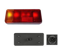 EASYSHOP24H Faro Fanale Fanalino Posteriore SX Per Daily III S2000 da 1999 Completo di Trasparente Copertura Inferiore Gruppo Ottico Stop Retromarcia Sinistro Lato Guidatore