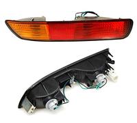EASYSHOP24H Faro Fanale Fanalino Retronebbia Posteriore SX Per Pajero Did da 2001 a 2002 Catarifrangente Luce Sinistro su Paraurti con Portalampade e Lampadine