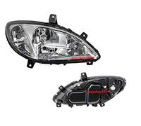 EASYSHOP24H Faro Fanale Proiettore Anteriore DX Compatibile Per Vito W639 Viano Classe V dal 2003 al 2010 H7 H7 H7 Gruppo Ottico Destro Lato Passeggero