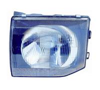 EASYSHOP24H Faro Fanale Proiettore Anteriore DX Destro Compatibile Per Pajero II dal 1991 al 1996 Regolazione Manuale Modello Alogeno H4