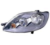 EASYSHOP24H Faro Fanale Proiettore Anteriore SX Sinistro Compatibile Per Golf Plus 5M1 dal 2005 al 2009 Modello Alogeno H7- H7 Predisposto Per Regolazione Elettrica Gruppo Ottico