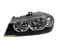 EASYSHOP24H Faro Fanale Proiettore Anteriore SX Sinistro Per Alfa 156 dal 2003 H1 H7 Predisposto Regolazione Elettrica Gruppo Ottico Luce Fanalino Guidatore