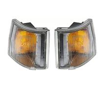 EASYSHOP24H SET 2 Fanale Fanalino Freccia Anteriore Destro e Sinistro Per Fiorino e Elba dal 1991 Luce Indicatore Di Direzione Lampeggiatore Lato Guidatore Passeggero Con Portalampada