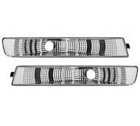 EASYSHOP24H Set 2 Fanale Fanalino Freccia Anteriore Sinistro Destro Per Vivaro da 2001 a 2007 Luce Indicatore Di Direzione Lampeggiatore su Paraurti Lato Guidatore e Passeggero