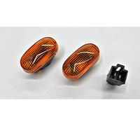 EASYSHOP24H Set 2 Fanale Fanalino Freccia Laterale DX e SX Compatibile Per Agila Ignis Jimny Grand Vitara Wagon R Su Parafango Luce Indicatore di Direzione Sinistro e Destro