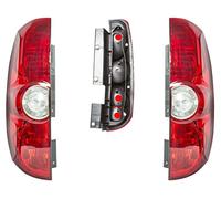 EASYSHOP24H SET 2 Faro Fanale Fanalino Posteriore SX DX Compatibile Per Doblo dal 2009 al 2015 Combo D da 2012 a 2018 Con 2 Portelloni Stop Gruppo Ottico Sinistro E Destro