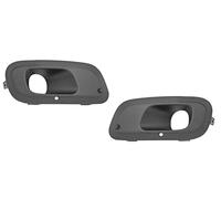 EASYSHOP24H SET 2 Griglia Paraurti Anteriore Destra e Sinistra Per Panda 312 319 da 2012 Cornice Mostrina Inferiore Copertura Fendinebbia Sinistro e Destro