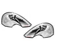 EASYSHOP24H Set di 2 Fanale Fanalino Freccia Anteriore Destro e Sinistro Per Modus da 2004 Luce Indicatore Di Direzione Lampeggiatore Bianco Trasparente Crystal