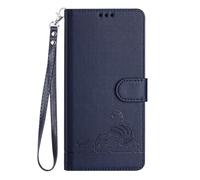 EasyShow Cover per ZTE nubia RedMagic 11 Air Wallet Cover, Retro Flowers Design Pattern Custodia, [Carta Fessura] Flip Wallet Case Cover Adatto per ZTE nubia RedMagic 11 Air