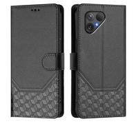 EasyShow Custodia per Fairphone 5, Case per telefono con motivo a nido d'ape in rilievo, Supporto Stand, Slot per Schede e Protezione Integrale Adatto per Fairphone 5 Cellulare