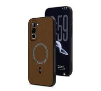 EasyShow Custodia per Infinix Hot 70, combinazione di texture 3D e materiale in pelle PU, accessori Mag Safe con magneti integrati, adatta per cover magnetiche Cover per Infinix Hot 70