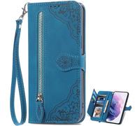 EasyShow Custodia per MOTO G86 Power Wallet Case, Wallet Chiusura magnetica e Flip Stand Case, Cover per MOTO G86 Power-Blu