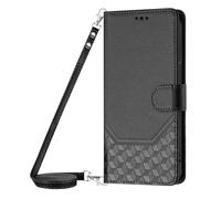EasyShow Custodia per Nothing Phone (4b), Case per telefono con motivo a nido d'ape in rilievo, Supporto Stand, Slot per Schede e Protezione Integrale Adatto per Nothing Phone (4b) Cellulare