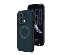 EasyShow Custodia per Oppo Reno16 Pro, combinazione di texture 3D e materiale in pelle PU, accessori Mag Safe con magneti integrati, adatta per cover magnetiche Cover per Oppo Reno16 Pro