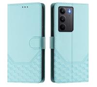 EasyShow Custodia per Realme C75 5G, Case per telefono con motivo a nido d'ape in rilievo, Supporto Stand, Slot per Schede e Protezione Integrale Adatto per Realme C75 5G Cellulare