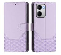 EasyShow Custodia per Redmi 15a 5G, Case per telefono con motivo a nido d'ape in rilievo, Supporto Stand, Slot per Schede e Protezione Integrale Adatto per Redmi 15a 5G Cellulare