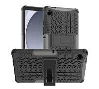 EasyShow Custodia Rugged Armor per Samsung Galaxy Tab A9 Cover Posteriore Antiurto con Funzione Supporto e protezione rigida Case per Samsung Galaxy Tab A9-Nero