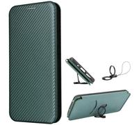 EasyShow Handyhülle für Sony Xperia 10 VII Hülle, Sony Xperia 10 VII mit Halterungsfunktion, Flip Wallet Hülle kompatibel-Grün