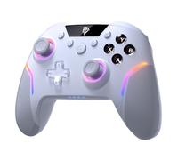 EasySMX X20 Gamepad wireless RGB Bluetooth/2,4 GHz 1000 mAh USB-C bianco per PC/Switch/Android/iOS
