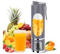 EasySpeed - Miscelatore portatile, 450 ml Mini Frullatore Personale, 1200 mAh Elettrico USB Tipo, 10 Lame in Acciaio Inox, 3 Impostazioni Di Velocità, Per Viaggi e Uso in Ufficio, Blu