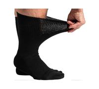 EasyStretch Diabetic Crew Socks for Men & Women, Non