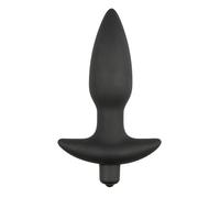 Easytoys Anal Collection Plug Anale, Vibrante, color Nero - 14,5 cm
