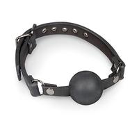 Easytoys Ball Gag with Large Silicone Ball Black