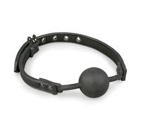 Easytoys - bavaglio con pallina in silicone - nero