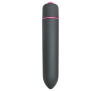 Mini Vibratore Impermeabile Easytoys - Design a Rossetto (Nero)