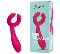 Vibratore di coppia ricaricabile ed impermeabile Easytoys (rosa)