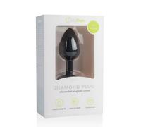EasyToys Diamond Plug - Plug Anale (Nero)