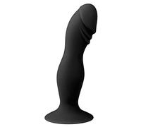 Easytoys Dildo con Ventosa in Silicone, Nero - 1 Prodotto