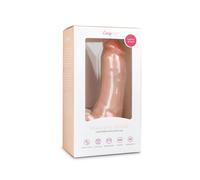 Easytoys - dildo realistico con ventosa e testicoli - 20cm naturale