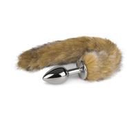 Easytoys Fetish Collection EasyToys - FETISH COLLECTION Butt Plug - Coda di Volpe Marrone