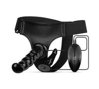 Easytoys Fetish Collection Fetish Collection - Set Strap-On Vibrante - Nero