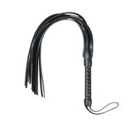 Easytoys Flogger - frustino in morbida ecopelle (nero)