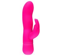 Vibratore Rabbit Flessibile con Stimolatore Clitorideo Easytoys - Rosa