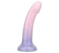 EasyToys Mermaid - dildo glitterato - 15cm (rosa)