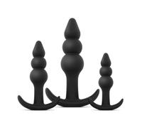 Easytoys Online Only Easytoys - Trio di Plug Anali - Nero
