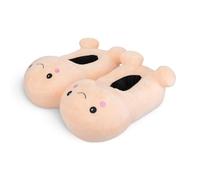 Easytoys Online Only Pantofole a forma di pene con faccina sorridente - Beige L/XL