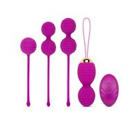 Easytoys Online Only Set di palline Kegel con telecomando - Viola